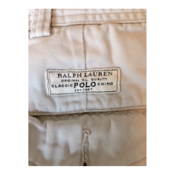 Polo Ralph Lauren Cargo Shorts Mens 36 Khaki Tan Brown - Picture 5 of 7